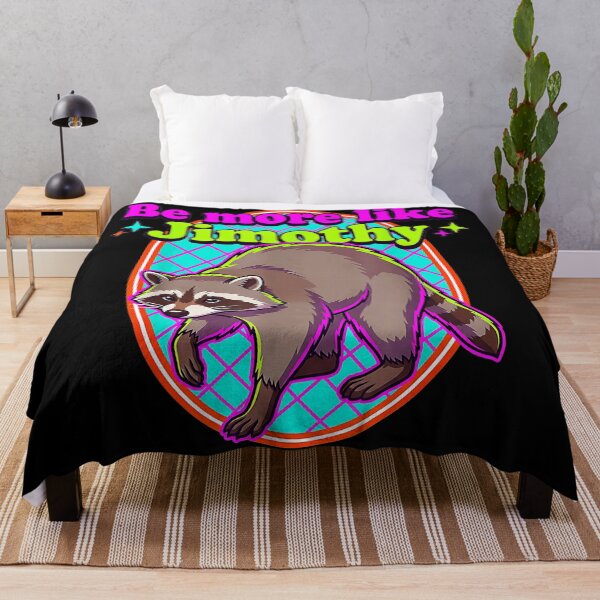 Item preview, Be More Like Jimothy Raccoon Animal Lover Wildlife Humor designed and sold by Hugosploosh.