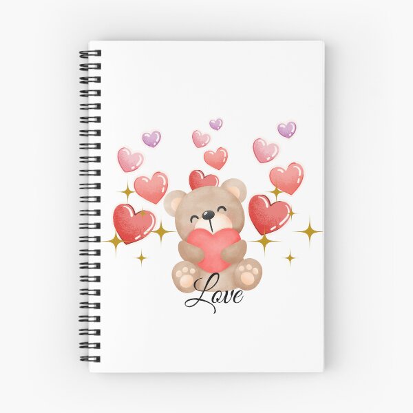 Item preview, Bear with hearts designed and sold by IvonneDesigns.