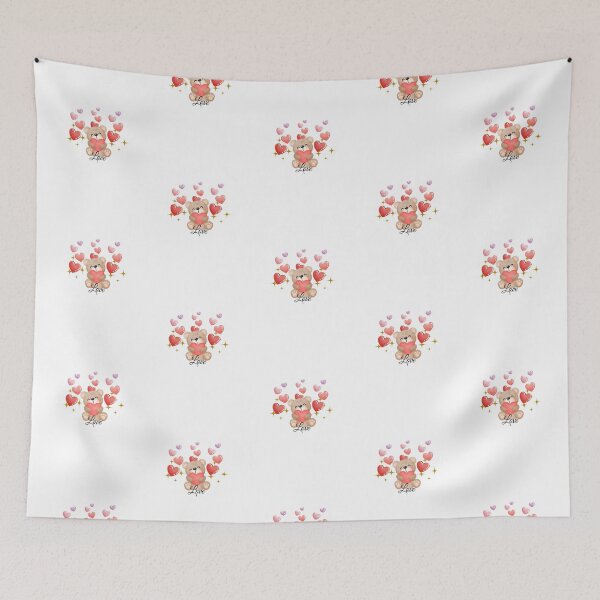 Item preview, Bear with hearts designed and sold by IvonneDesigns.