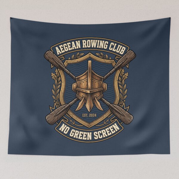 Item preview, Aegean Rowing Club No Green Screen designed and sold by SplashTastic.