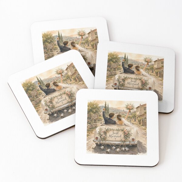 Item preview, Just Married – A Journey of Love Begins designed and sold by NestDesigns01.