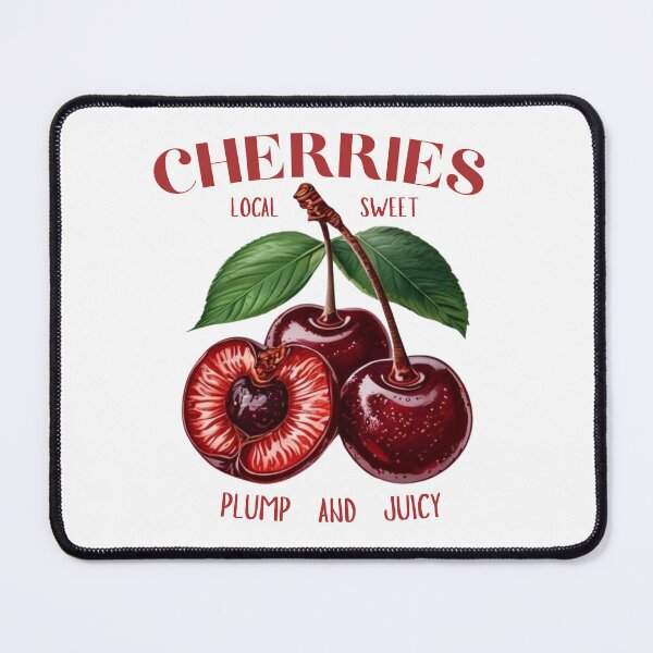 Item preview, Cherries Local Sweet | Plump and Juicy Vintage Fruit Illustration designed and sold by Palette & Hue.