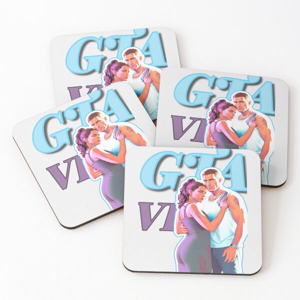 Item preview, Vice City Vibes Open World Action Gaming Lucia & James Graphic Sticker designed and sold by zenithdecalco.