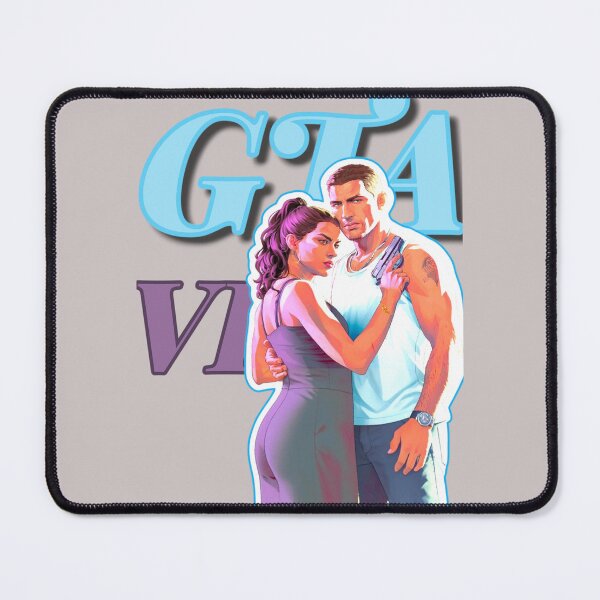 Item preview, Vice City Vibes Open World Action Gaming Lucia & James Graphic Sticker designed and sold by zenithdecalco.