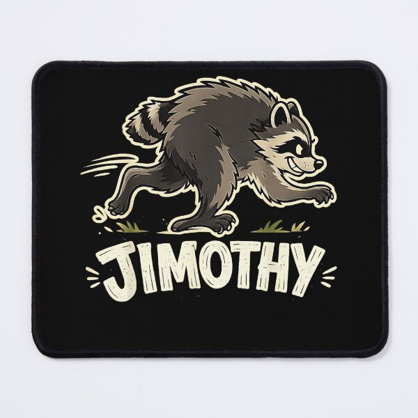 Item preview, Jimothy Raccoon Personalized Name Gift designed and sold by Hugosploosh.