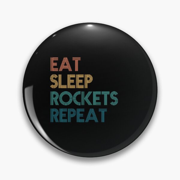 Item preview, Eat Sleep Rockets Repeat - Gift For Rockets Fans designed and sold by kindxinn.