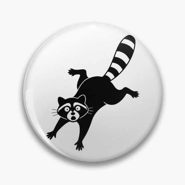 Item preview, Funny Spilled Raccoon - Adorable Animal Splat designed and sold by RDproject.