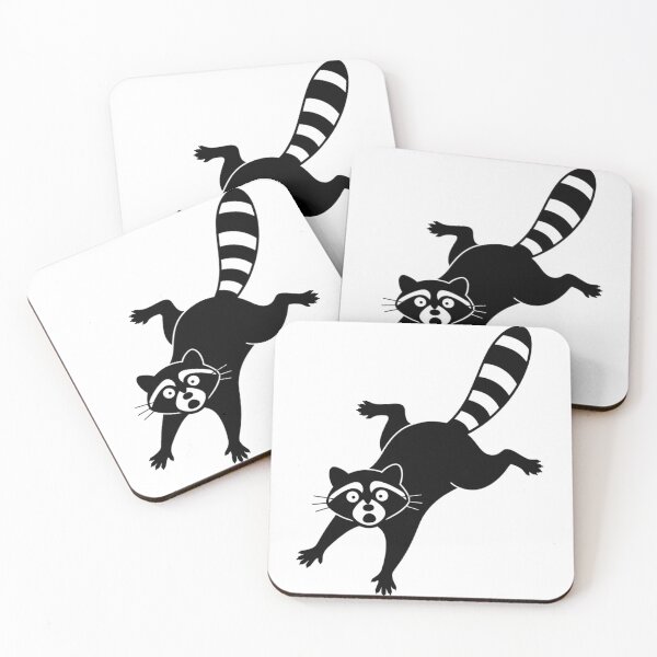 Item preview, Funny Spilled Raccoon - Adorable Animal Splat designed and sold by RDproject.