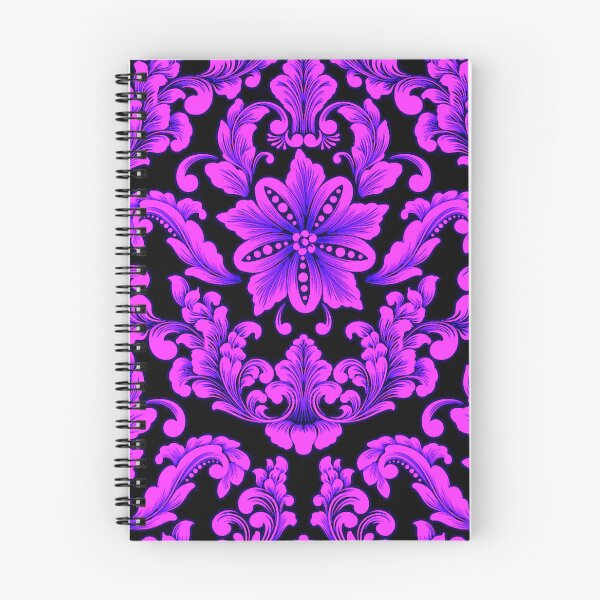 Item preview, Damasco en magenta y azul designed and sold by ViaARTfactory.