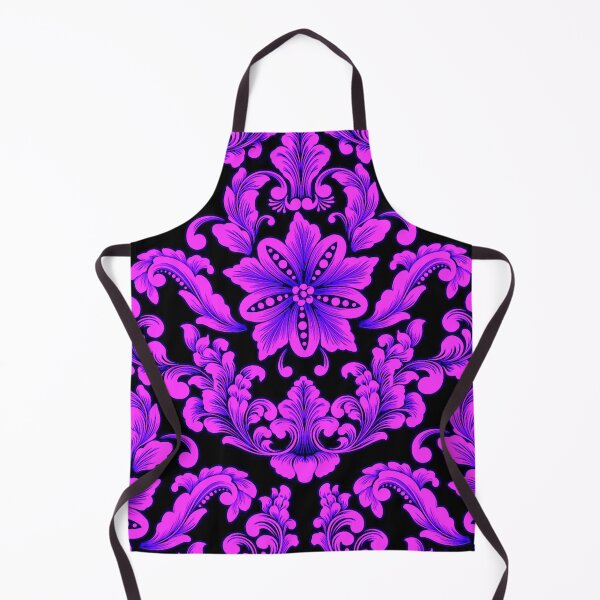 Item preview, Damask in Magenta & Blue designed and sold by ViaARTfactory.