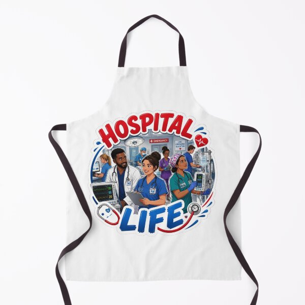 Item preview, Hospital Life Doctor Nurse Medical Healthcare Hospital Staff designed and sold by MR4me.