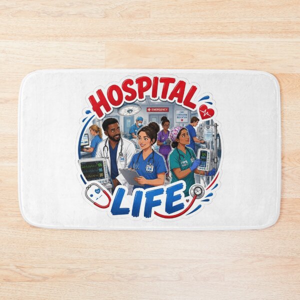 Item preview, Hospital Life  Doctor Nurse Medical Healthcare Hospital Staff  designed and sold by MR4me.