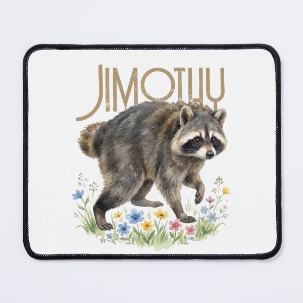 Item preview, Jimothy unique rare viral raccoon sweet painting designed and sold by Woketoon.