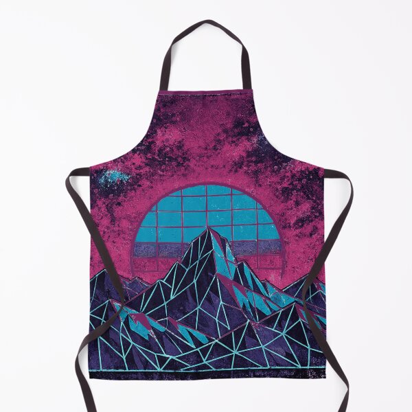 Item preview, Synthwave Range At Dawn designed and sold by KungPowUnicorn.