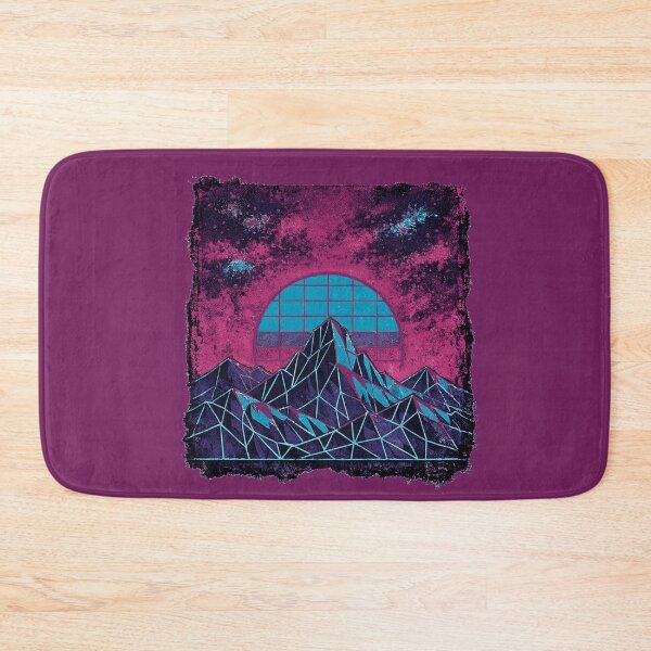 Item preview, Synthwave Range At Dawn designed and sold by KungPowUnicorn.