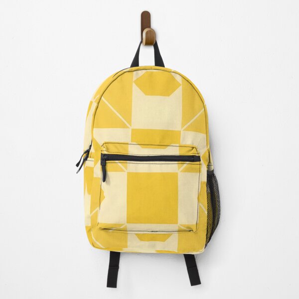 Item preview, Yellow and Cream Geometric Quilt Block Seamless Pattern Throw Blanket designed and sold by FestivityFinds.