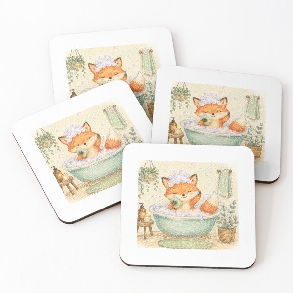 Item preview, Fox Bubble Bath designed and sold by DavidDeursen.