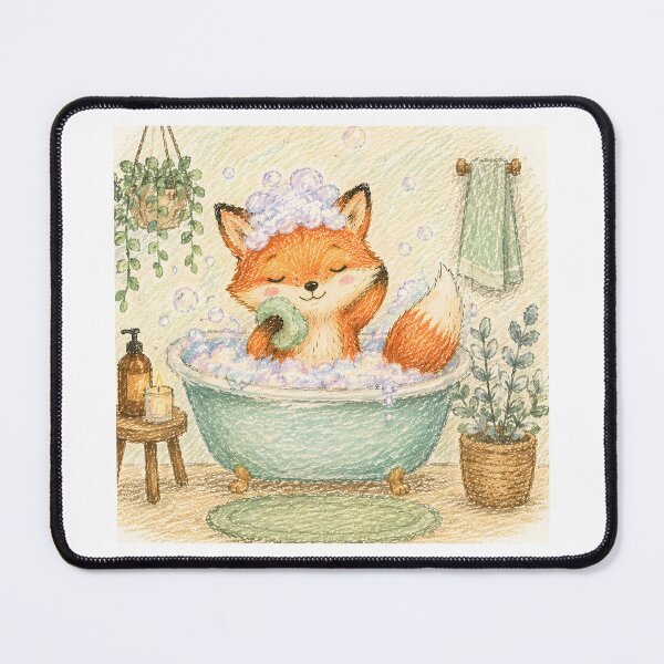 Item preview, Fox Bubble Bath designed and sold by DavidDeursen.