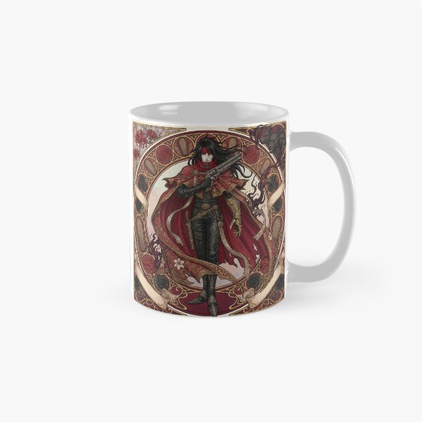 Item preview, Vincent Valentine in Alphonse Mucha Style designed and sold by Solace Sparkles.