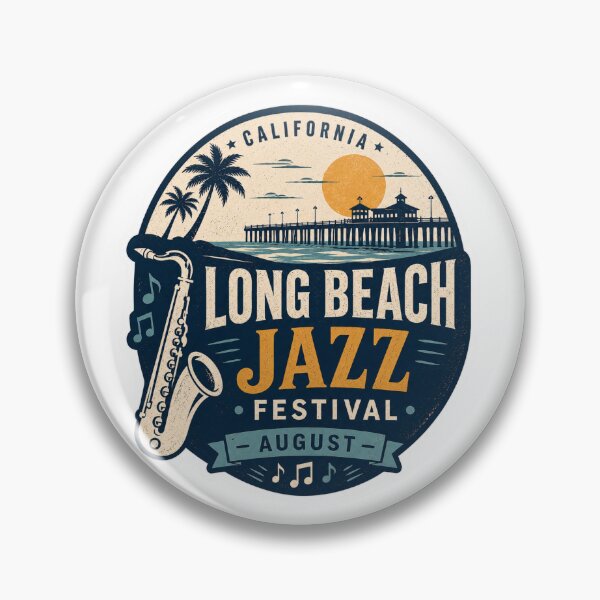 Item preview, Long Beach Jazz Festival California Celebration designed and sold by Combat Skies.