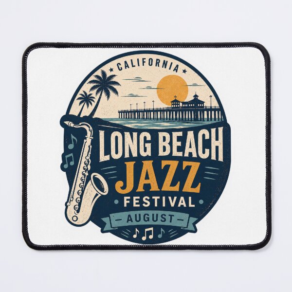 Item preview, Long Beach Jazz Festival California Celebration designed and sold by Combat Skies.