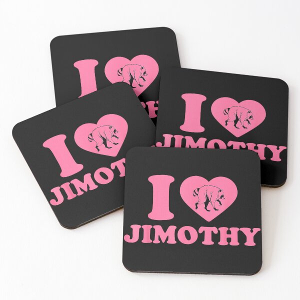 Item preview, I Love Jimothy Raccoon Animal Name Gift designed and sold by Hugosploosh.