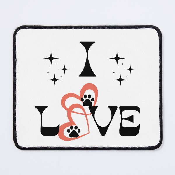 Item preview, I love paws designed and sold by IvonneDesigns.