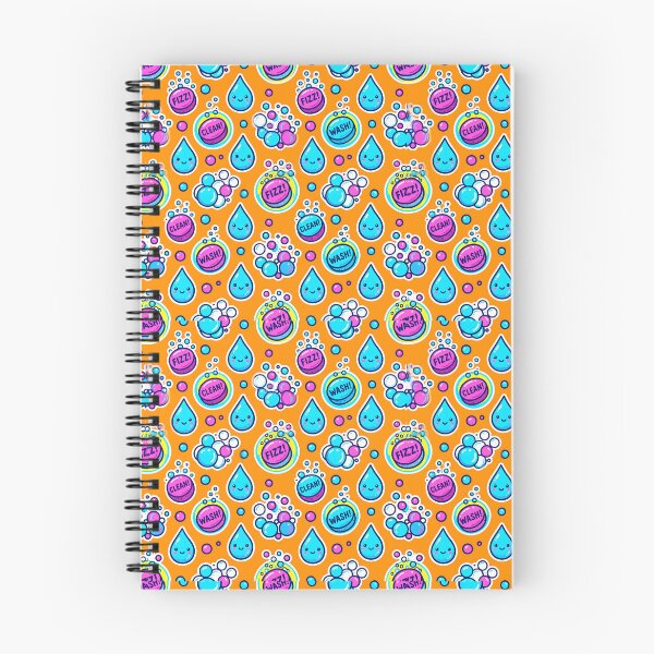 Item preview, Bath Bomb and Water Drop Seamless Pattern designed and sold by SplashTastic.