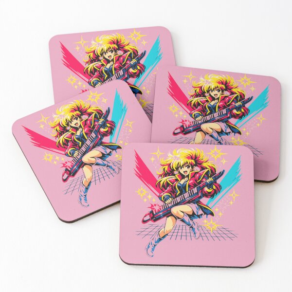 Item preview, Synthwave Retro Anime Keytar Idol designed and sold by KungPowUnicorn.