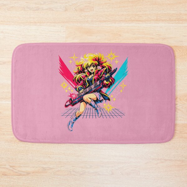Item preview, Synthwave Retro Anime Keytar Idol designed and sold by KungPowUnicorn.
