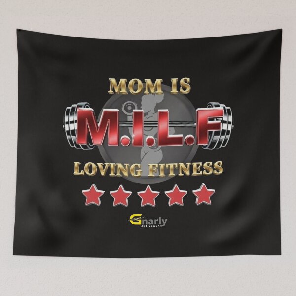 Item preview, M.I.L.F - Mom Is Loving Fitness  designed and sold by Gnarly360.