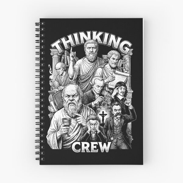 Item preview, Philosophy Thinking Crew Philosopher Funny Philosophers designed and sold by GrandeDuc.