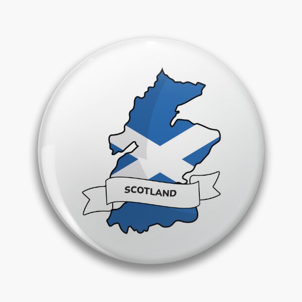 Item preview, Scotland Map Flag Silhouette Graphic designed and sold by Travel.Art.