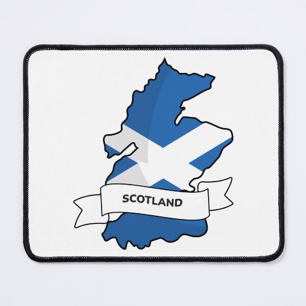 Item preview, Scotland Map Flag Silhouette Graphic designed and sold by Travel.Art.