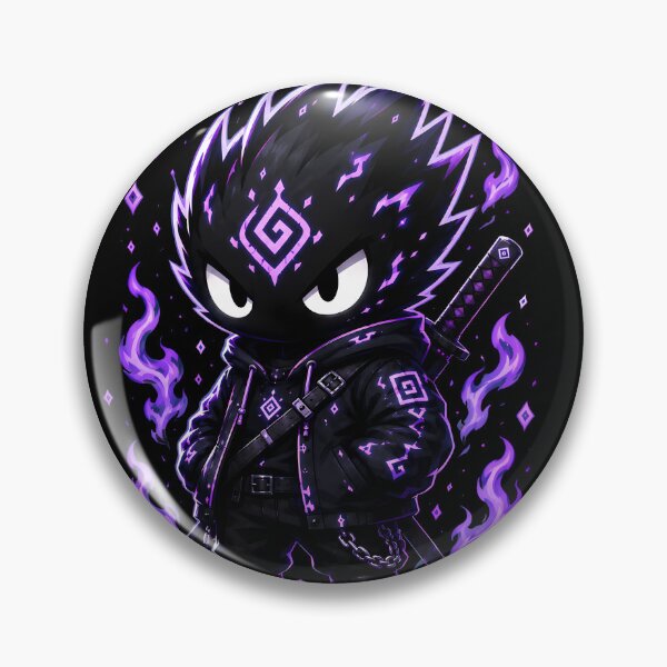 Artikelvorschau, GLYPH BEASTS Schatten Ninja Geist entworfen und verkauft von Ekracreatives.