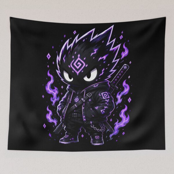 Item preview, GLYPH BEASTS Shadow Ninja Spirit designed and sold by Ekracreatives.