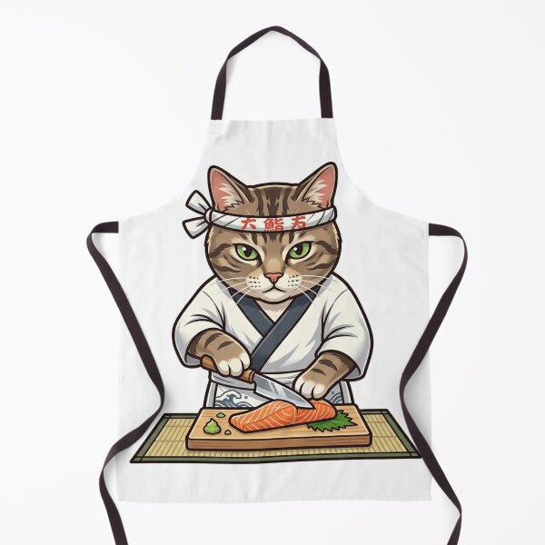 Item preview, Cat Sushi Chef designed and sold by YNAMREG.