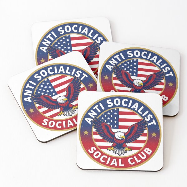 Item preview, Anti Socialist Social Club 1 designed and sold by Positive&FunnyThings.