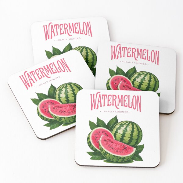 Item preview, Watermelon Locally Sourced | Fresh Summer Fruit Vintage Design designed and sold by Palette & Hue.