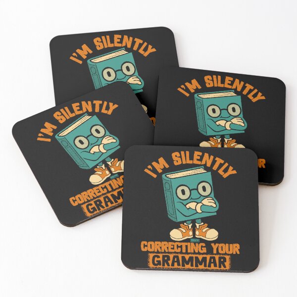 Item preview, I'm Silently Correcting Your Grammar designed and sold by World Domination For Cats ®.