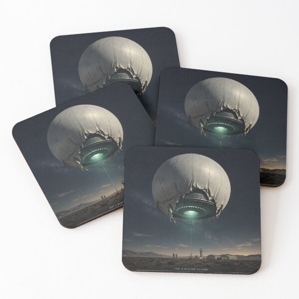Item preview, Just a Weather Balloon | Area 51 UFO designed and sold by MidnightCache.