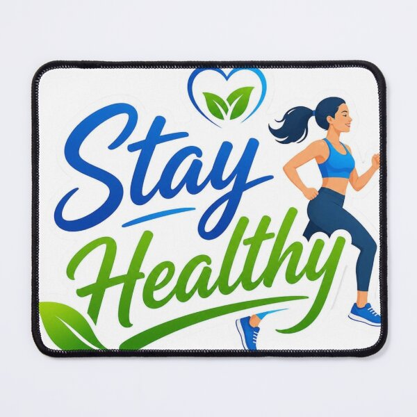 Item preview, Stay Healthy Wellness Motivation Health Lifestyle Die-Cut designed and sold by MR4me.