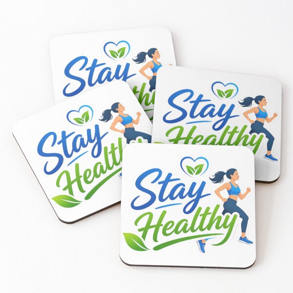 Item preview, Stay Healthy Wellness Motivation Health Lifestyle Die-Cut  designed and sold by MR4me.