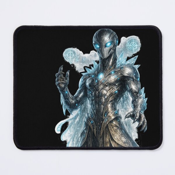Item preview, Futuristic Robotic Alien Portrait designed and sold by Ruamid.