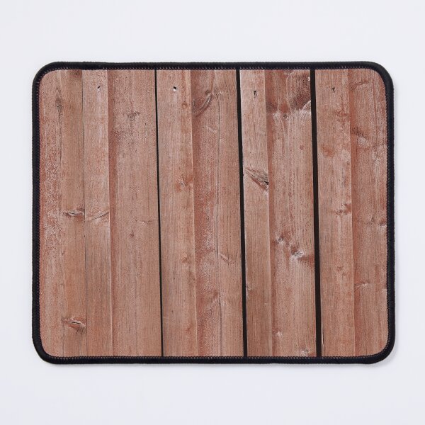 Item preview, Modern Terracotta Slat Wood Wall with Vertical Lines and Shadow Gaps designed and sold by NorthWild.