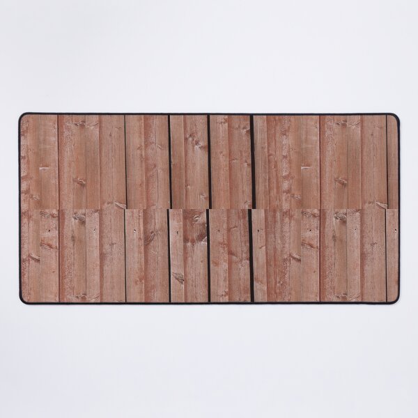 Item preview, Modern Terracotta Slat Wood Wall with Vertical Lines and Shadow Gaps designed and sold by NorthWild.