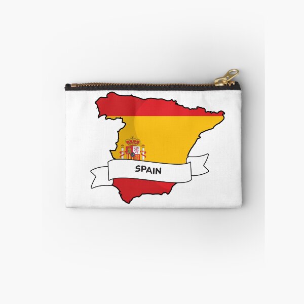 Item preview, Spain Map Flag Silhouette Graphic designed and sold by Travel.Art.