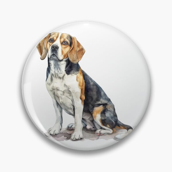 Item preview, Beagle Dog | Cute Puppy Aesthetic Art designed and sold by Mandayartstudio.
