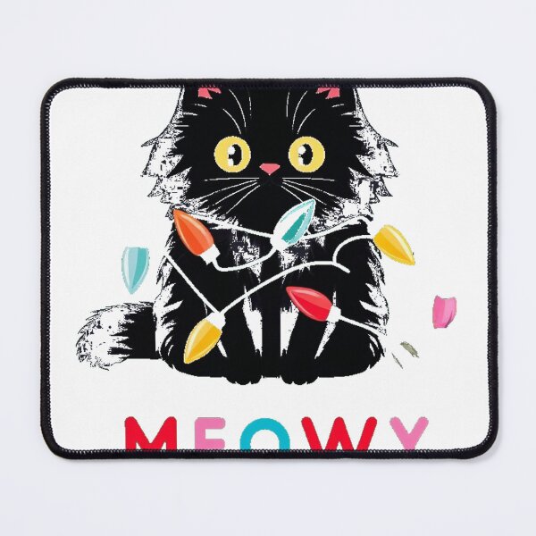 Item preview, Meowy Christmas Cat Lights Funny Holiday designed and sold by icm4639.