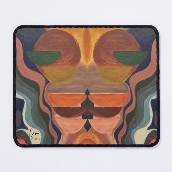 Item preview, ​Abstract Retro Symmetry Earthy Boho Art designed and sold by crystalar95.